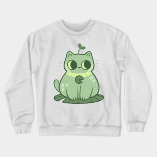 Frog Cat Crewneck Sweatshirt